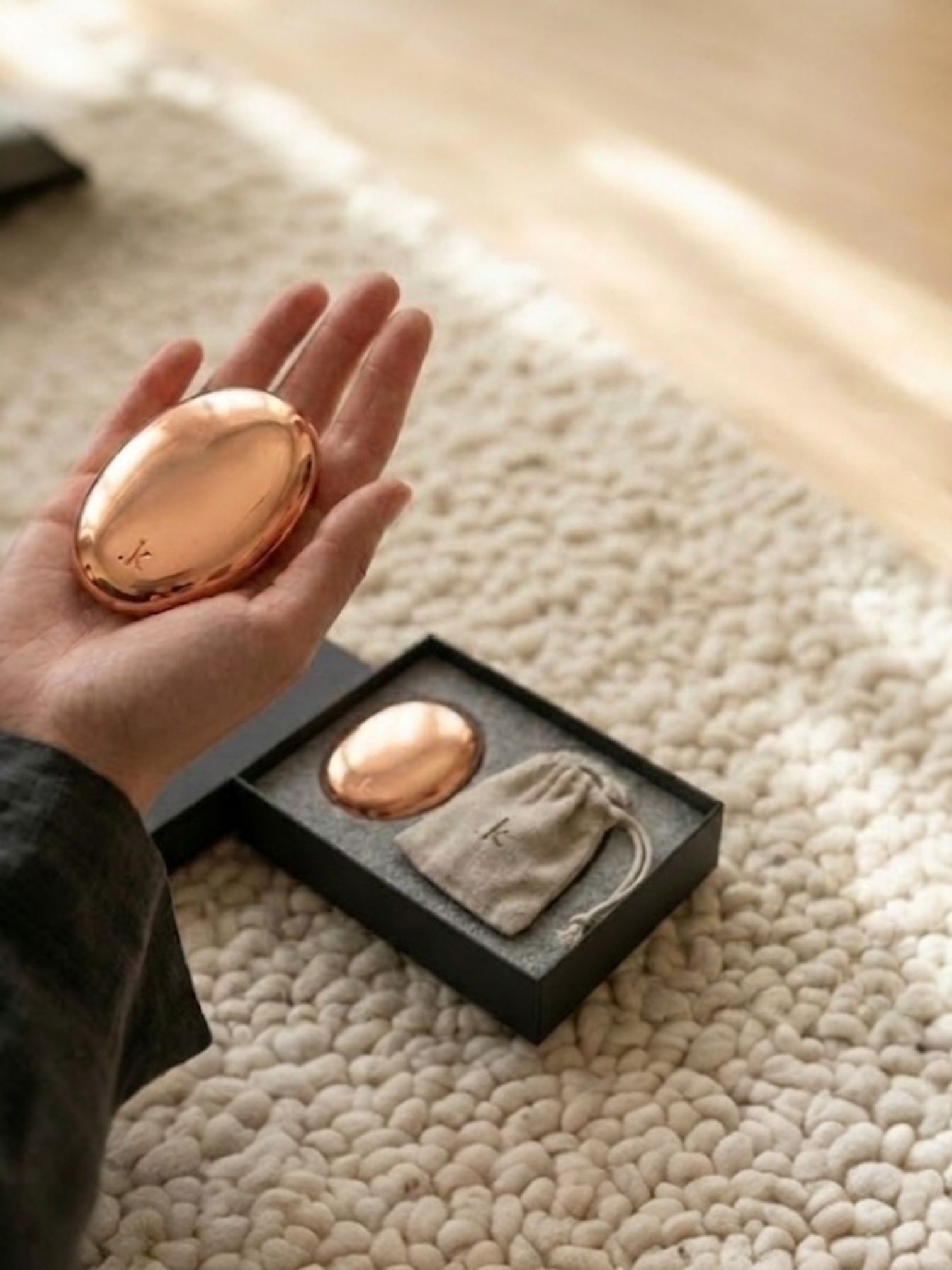 somatic anchors | solid copper grounding weights   (pre-order)