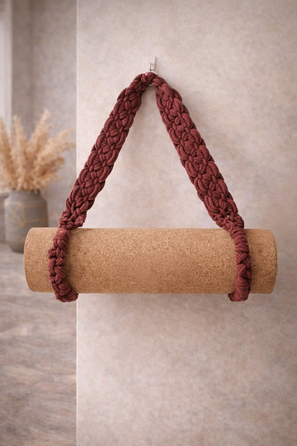 ahimsa. organic cotton yoga mat sling – 9cm wide weave | kalarthe.