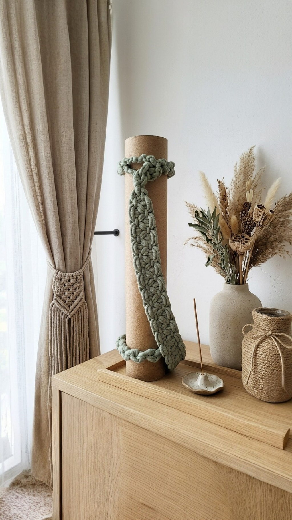 ahimsa. wide shoulder yoga mat strap – handcrafted in poland | kalarthe.