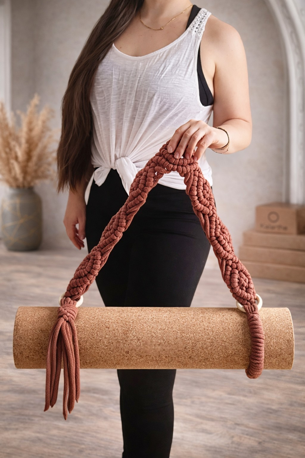 bandha. handcrafted yoga mat sling – made in poland | kalarthe.
